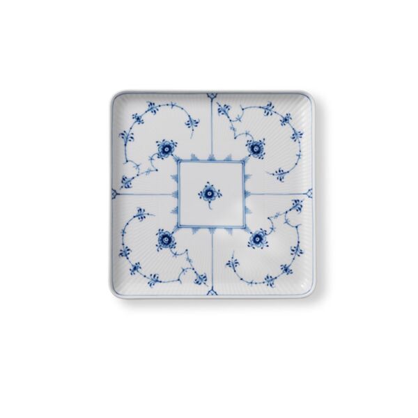 Royal Copenhagen Blue Fluted Plain Kare Tabak 20 cm - 1