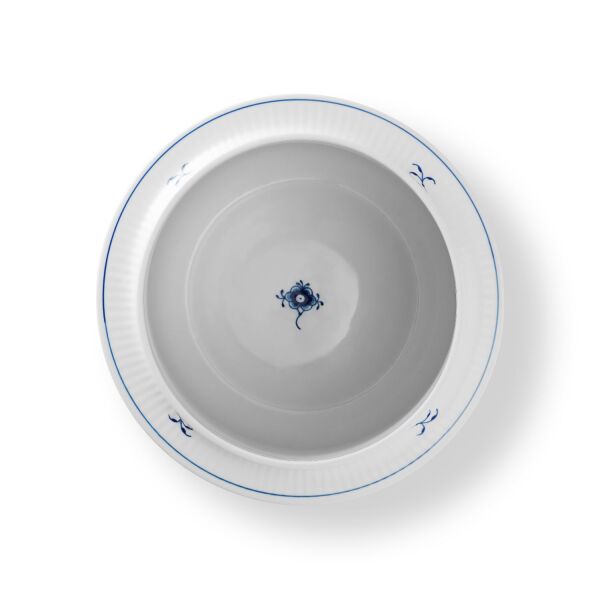 Royal Copenhagen Blue Fluted Plain Porselen Şarap Soğutucu Kova 21.5 cm - 5