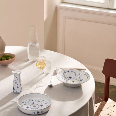 Royal Copenhagen Blue Fluted Plain Sos Şişesi 150 ml - 4