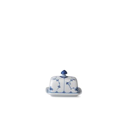Royal Copenhagen Blue Fluted Plain Tereyağlık 420 ml