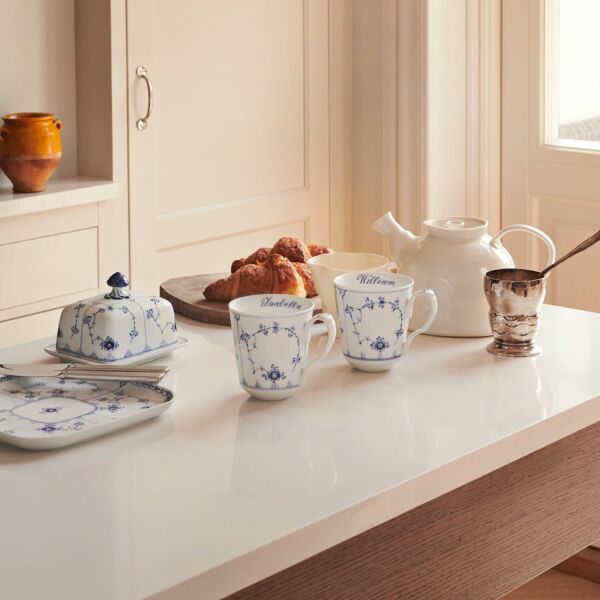 Royal Copenhagen Blue Fluted Plain Tereyağlık 420 ml - 3