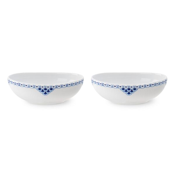 Royal Copenhagen Princess İkili Oval Kase Seti 370 ml - 1