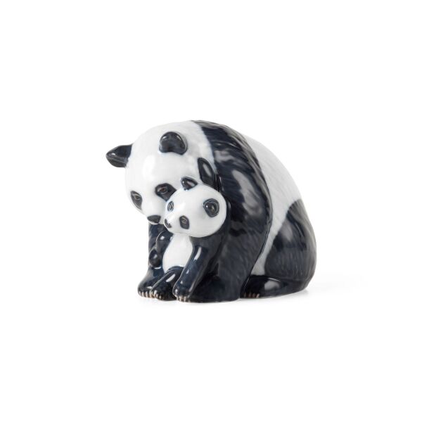 Royal Copenhagen Yavrulu Panda Biblo 13 cm - 1