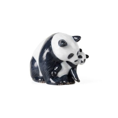 Royal Copenhagen Yavrulu Panda Biblo 13 cm (1)