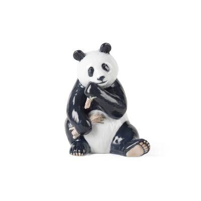 Royal Copenhagen Yemek Yiyen Panda Biblo 18 cm