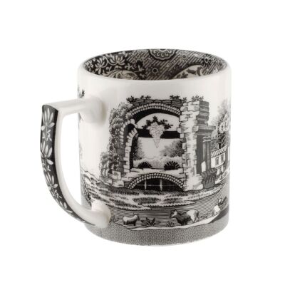 Spode Black Italian 4'lü Espresso Kahve Fincan Seti - 3