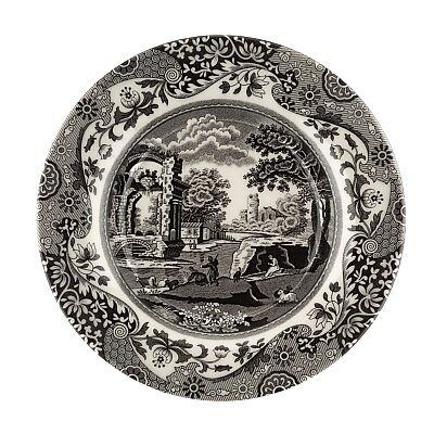 Spode Black Italian Çay Fincanı ve Tabağı 280 ml - 4