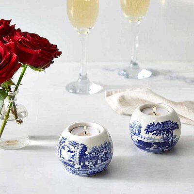 Spode Blue Italian 2'li Mumluk Seti (1)