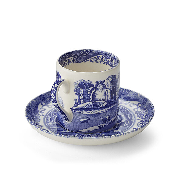 Spode Blue Italian 4lü Kahve Fincanı ve Tabağı Seti - 90 ml - 5