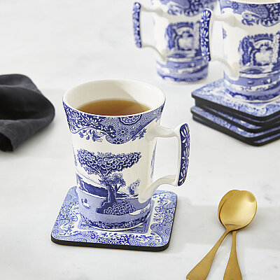 Spode Blue Italian 6'lı Bardak Altlığı Seti 10 cm - 5