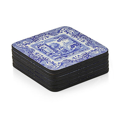 Spode Blue Italian 6'lı Bardak Altlığı Seti 10 cm - 7