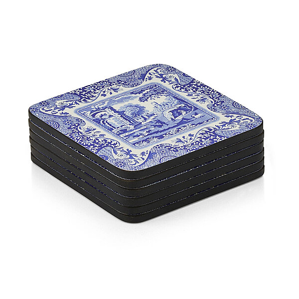 Spode Blue Italian 6'lı Bardak Altlığı Seti 10 cm - 7