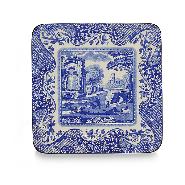 Spode Blue Italian 6'lı Bardak Altlığı Seti 10 cm - 1