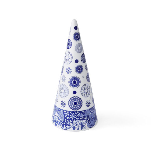 Spode Blue Italian Porselen Ağaç Süsü 25 cm - 1