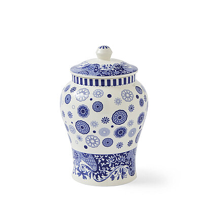 Spode Brocato Kapaklı Dekoratif Vazo - 13 cm - 3