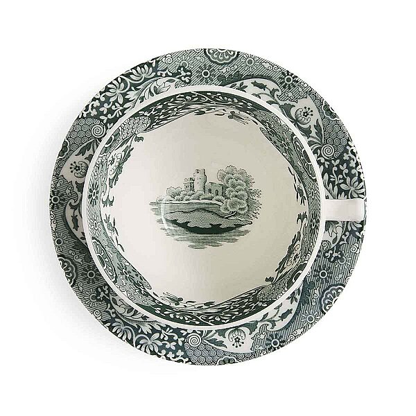 Spode Heritage 4lü Green Çay Fincan ve Tabağı Seti 200 ml - 4