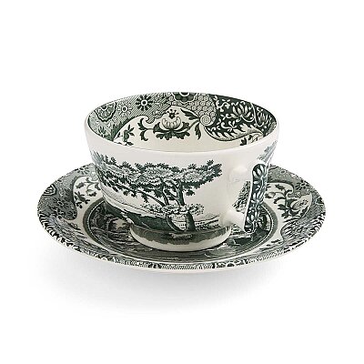 Spode Heritage 4lü Green Çay Fincan ve Tabağı Seti 200 ml - 6