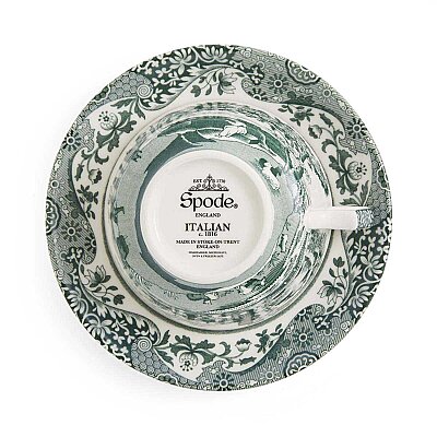 Spode Heritage 4lü Green Çay Fincan ve Tabağı Seti 200 ml - 7