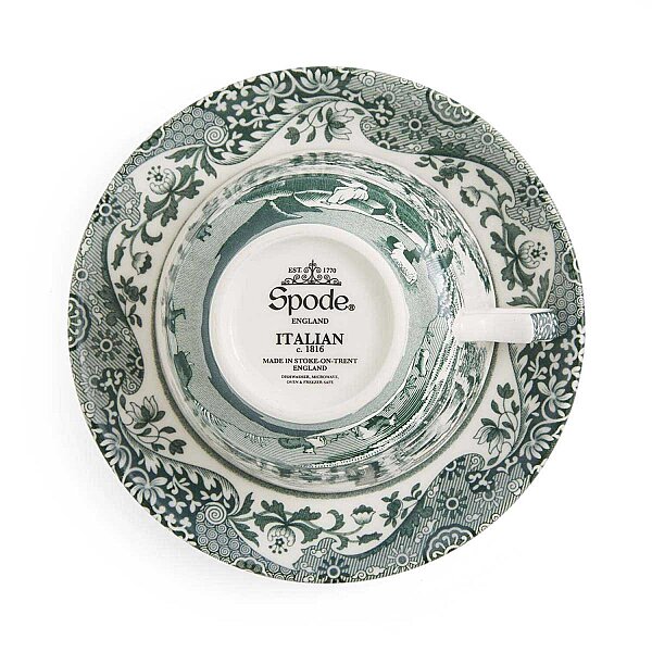 Spode Heritage 4lü Green Çay Fincan ve Tabağı Seti 200 ml - 7