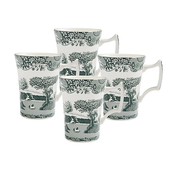 Spode Heritage 4lü Green Kupa Seti 280 ml - 1