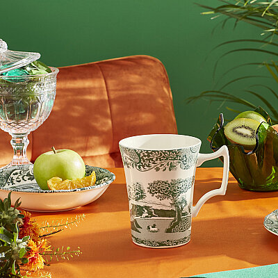 Spode Heritage 4lü Green Kupa Seti 280 ml (1)