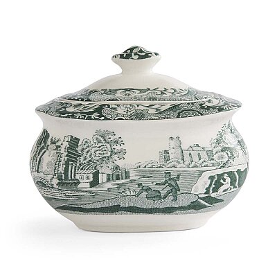 Spode Heritage Green Kapaklı Şekerlik 250 ml