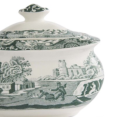 Spode Heritage Green Kapaklı Şekerlik 250 ml - 4
