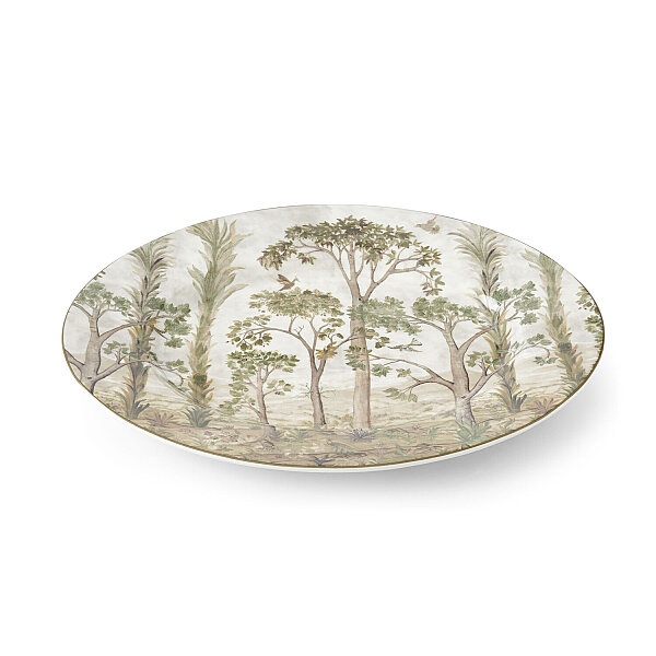 Spode Kit Kemp Tall Trees Oval Sunum Tabağı 36 cm - 2