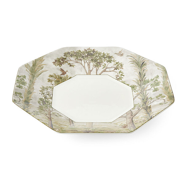 Spode Kit Kemp Tall Trees Sekizgen Sunum Tabağı 36 cm - 2
