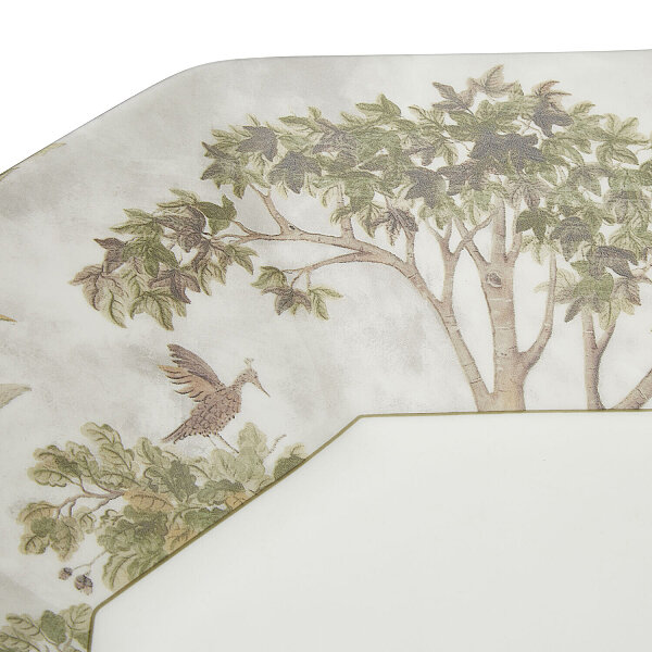 Spode Kit Kemp Tall Trees Sekizgen Sunum Tabağı 36 cm - 4