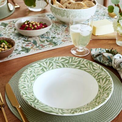 Spode Morris & Co. 26 cm 4'lü Makarna Tabağı Seti (1)