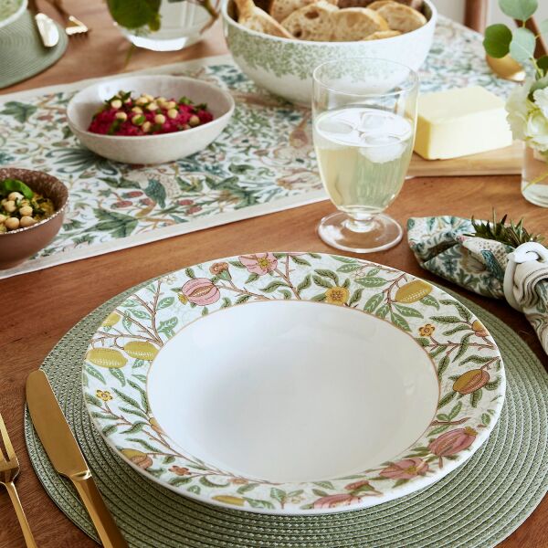 Spode Morris & Co. 26 cm 4'lü Makarna Tabağı Seti - 3