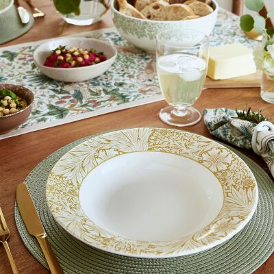 Spode Morris & Co. 26 cm 4'lü Makarna Tabağı Seti - 4