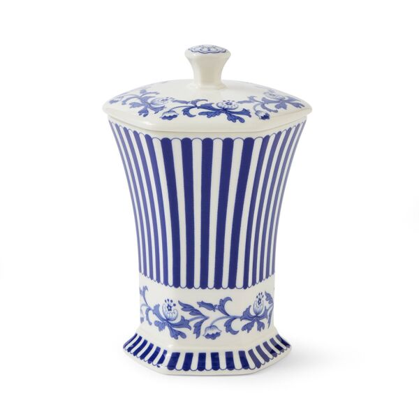 Spode Steccato 13 cm Kapaklı Vazo - 1