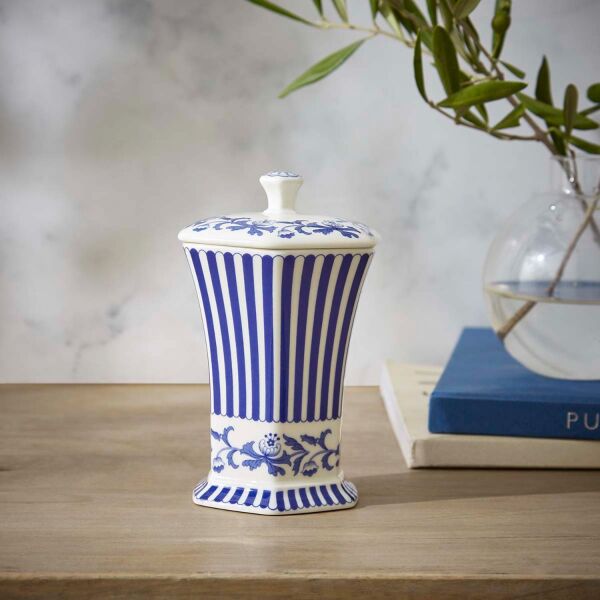 Spode Steccato 13 cm Kapaklı Vazo - 2
