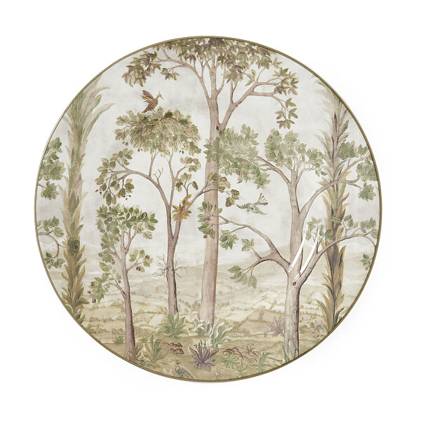Spode Tall Trees 4lü Porselen Tabak Seti 22 cm - 1