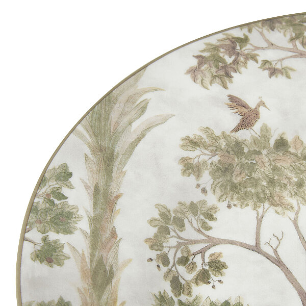 Spode Tall Trees 4lü Porselen Tabak Seti 22 cm - 4