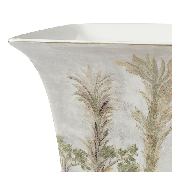 Spode Tall Trees Kare Porselen Vazo 20 cm - 3