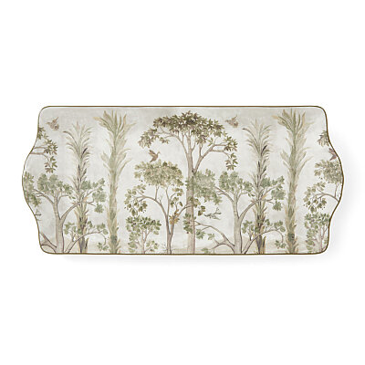 Spode Tall Trees Porselen Baton Sunum Tabağı 34 cm