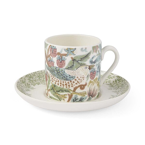 Spode x Morris & Co. 4'lü Espresso Fincan & Tabak Seti 90 ml - 3