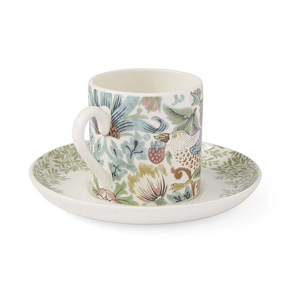 Spode x Morris & Co. 4'lü Espresso Fincan & Tabak Seti 90 ml - 5