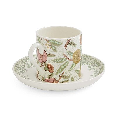 Spode x Morris & Co. 4'lü Espresso Fincan & Tabak Seti 90 ml - 6