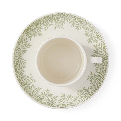 Spode x Morris & Co. 4'lü Espresso Fincan & Tabak Seti 90 ml - 7