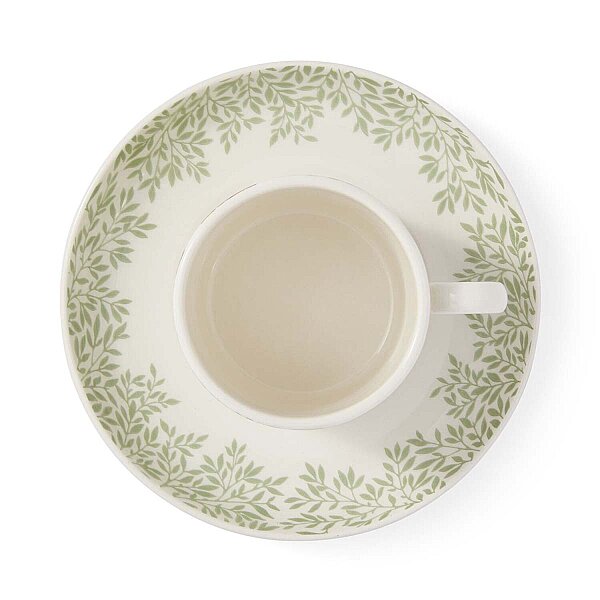 Spode x Morris & Co. 4'lü Espresso Fincan & Tabak Seti 90 ml - 7