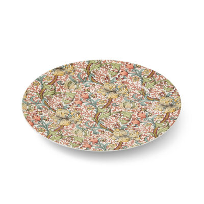 Spode x Morris & Co. 4'lü Karışık Desenli Porselen Tabak Seti 20 cm - 4