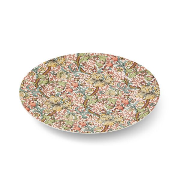 Spode x Morris & Co. 4'lü Karışık Desenli Porselen Tabak Seti 20 cm - 4