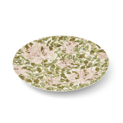 Spode x Morris & Co. 4'lü Karışık Desenli Porselen Tabak Seti 20 cm - 5