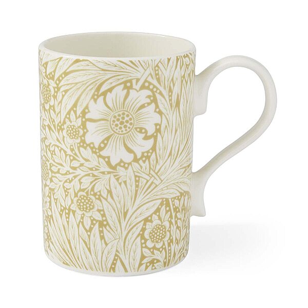 Spode x Morris & Co. 4'lü Marigold Desenli Kupa Seti 340 ml - 1