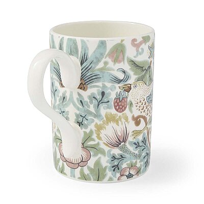 Spode x Morris & Co. 4'lü Strawberry Thief Kupa Seti 340 ml - 3