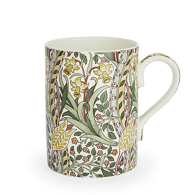 Spode x Morris & Co. 6lı Daffodil Fine Bone China Kupa Seti 340 ml